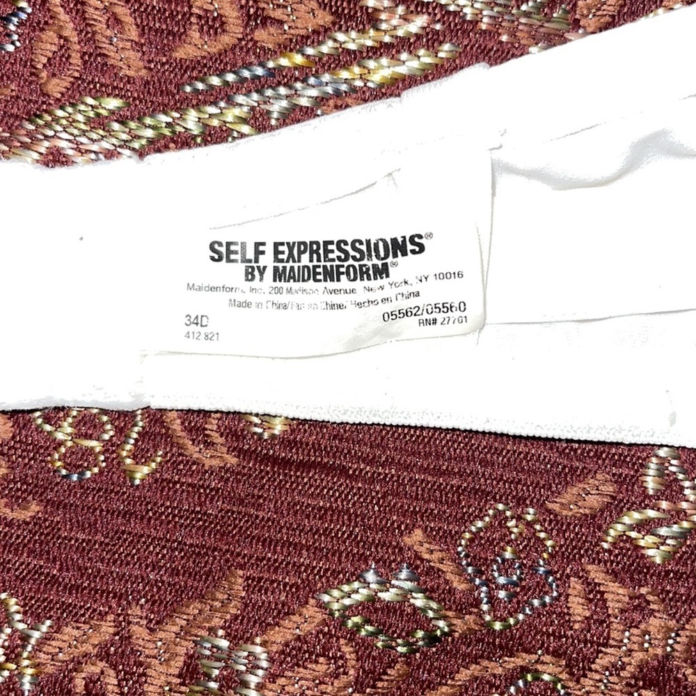 Self Expressions By Maidenform Bra Bundle Size 34d - image 6